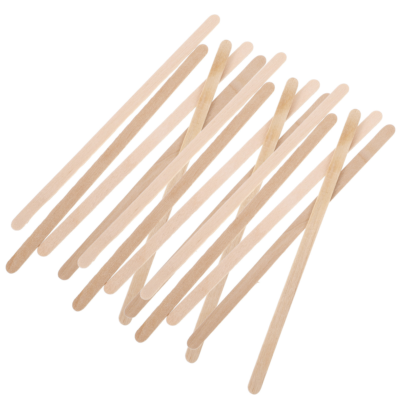Coffee Tea Hot - 100Pcs Wooden Stirrer Sticks Versatile for
