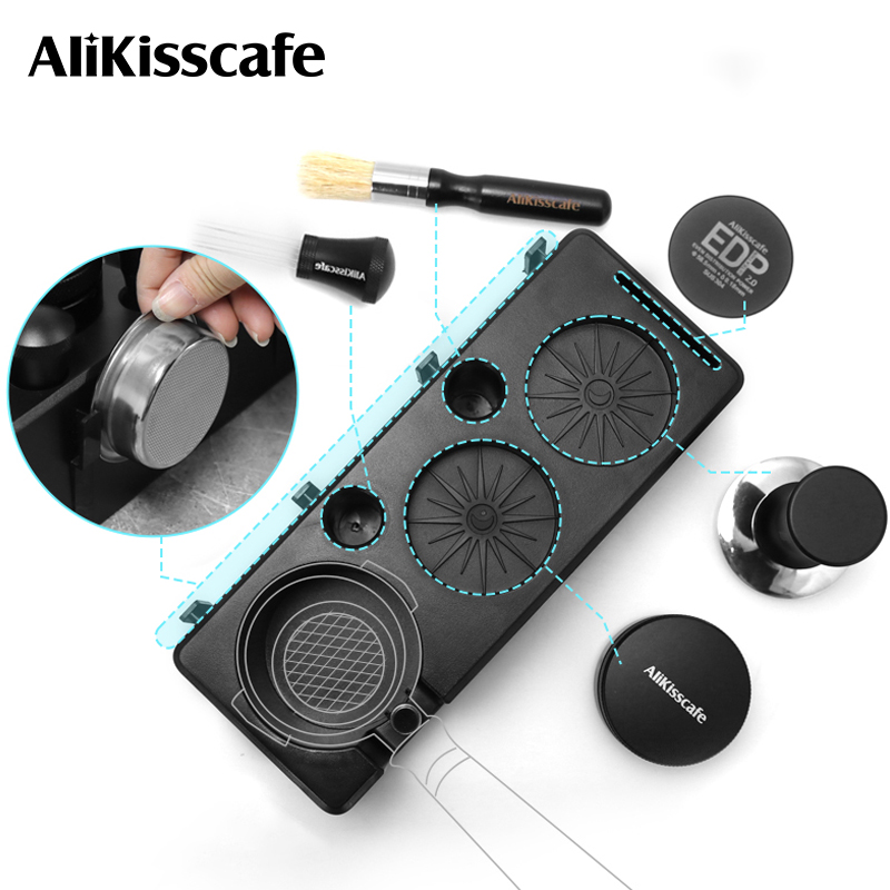 Coffee Tea Holder - AliKisscafe Coffee Tamping Station Portafilter Holder