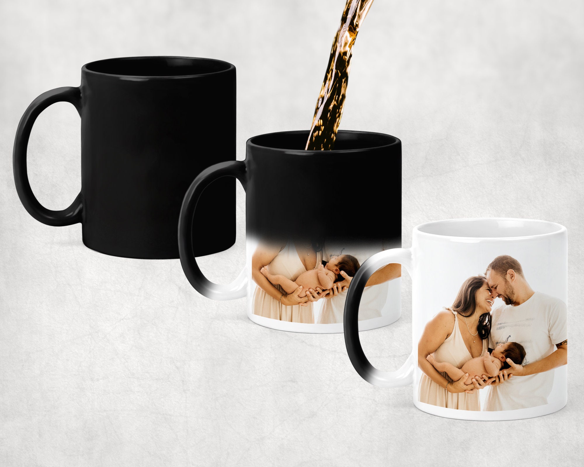 Coffee Tea Images - Personalised Gift Mug ,Any Photo Logo