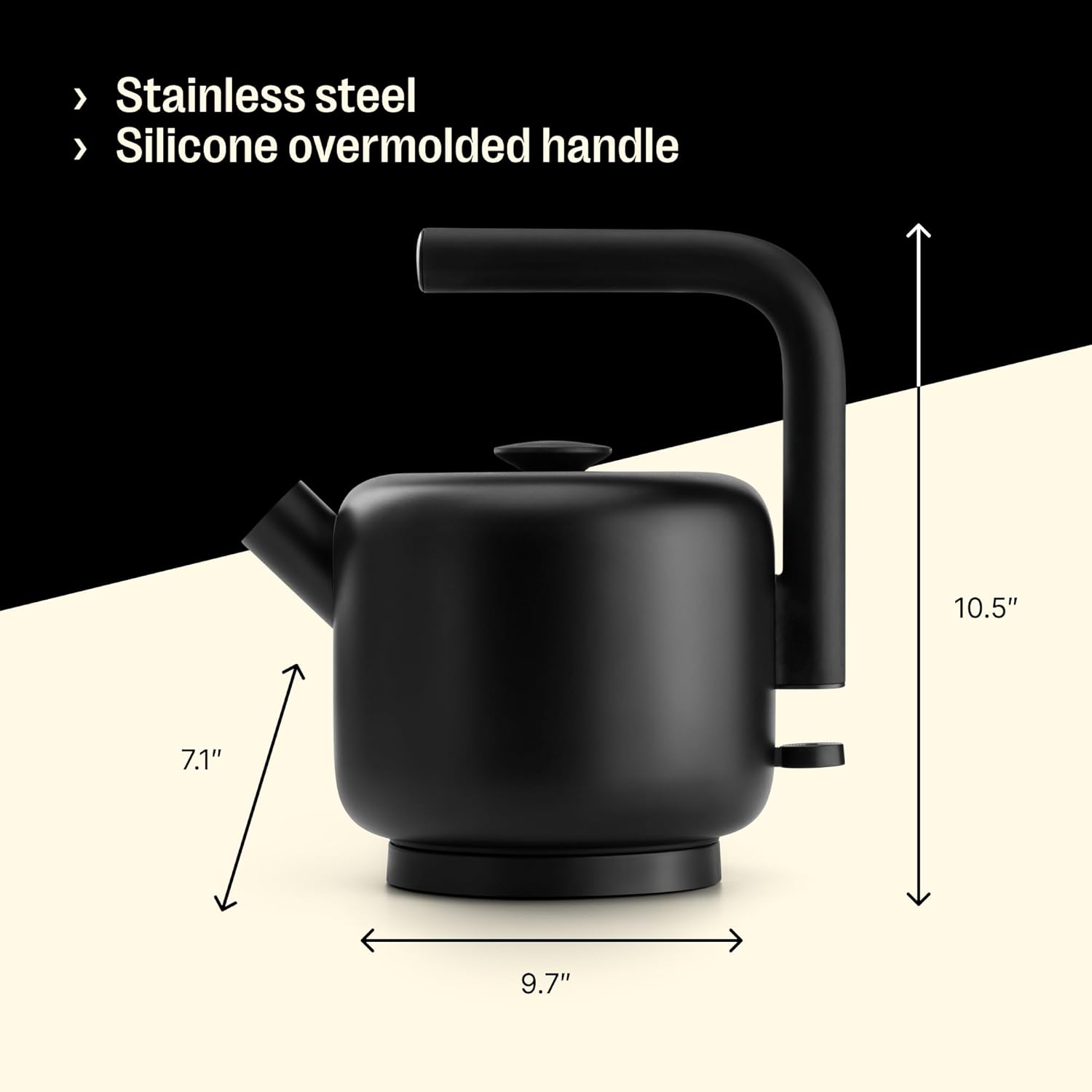 1.5L Electric Kettle, Stainles - огляд і ціна Coffee Tea Images