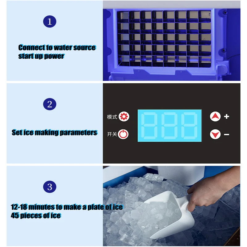 Multi Function Square Ice Elec - огляд і ціна Coffee Tea Machine