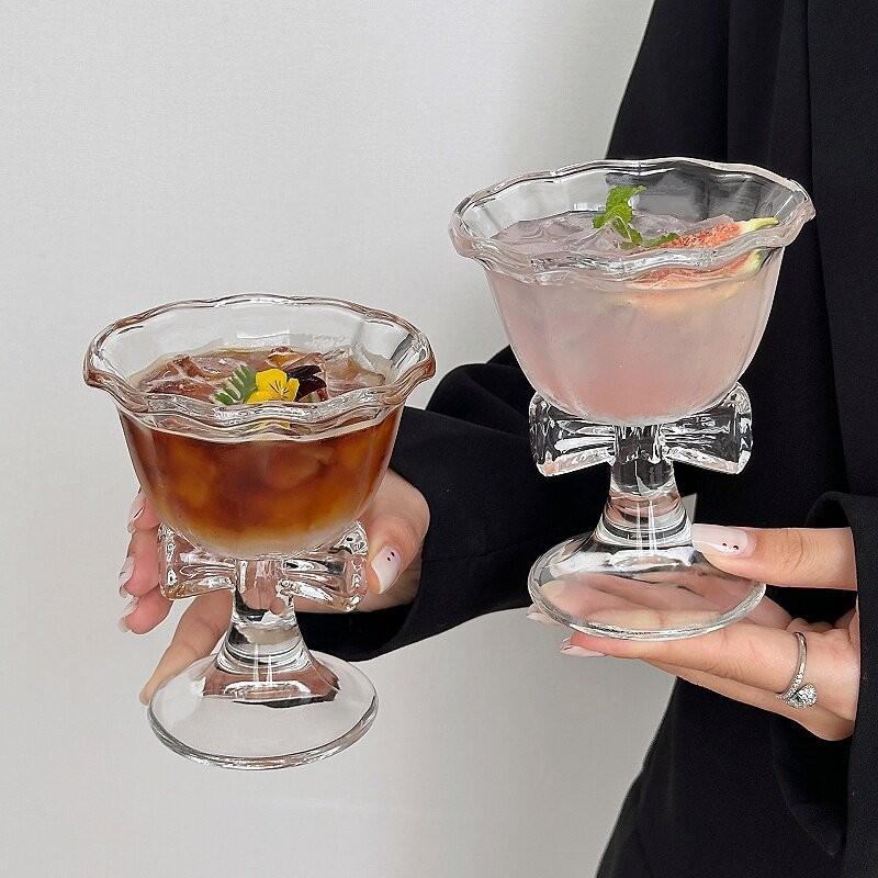 New Bow Glass Cute Water Cup C - огляд і ціна Coffee Tea Mugs