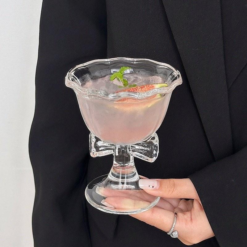 New Bow Glass Cute Water Cup C - огляд і ціна Coffee Tea Mugs