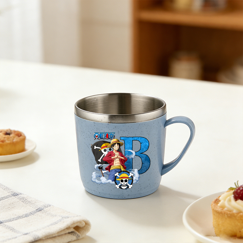 One Piece Water Cup Boy Girl A - огляд і ціна Coffee Tea Mugs