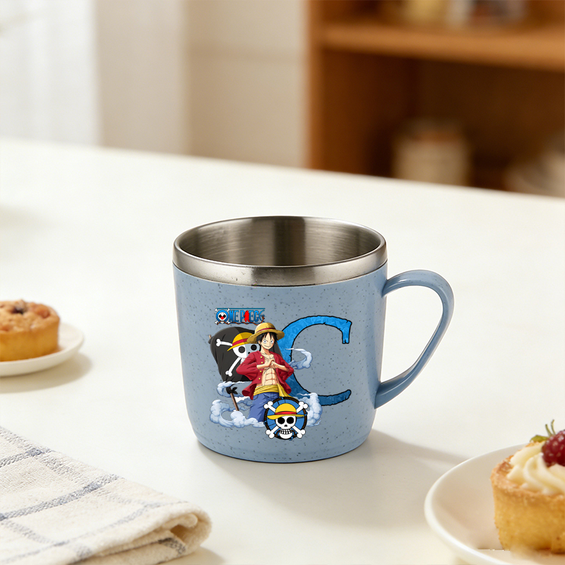 One Piece Water Cup Boy Girl A - огляд і ціна Coffee Tea Mugs