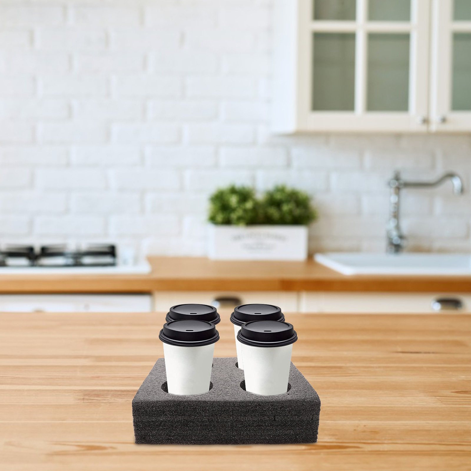 Milk Tea Cup Tray Takeout Coff - огляд і ціна Coffee Tea Hot