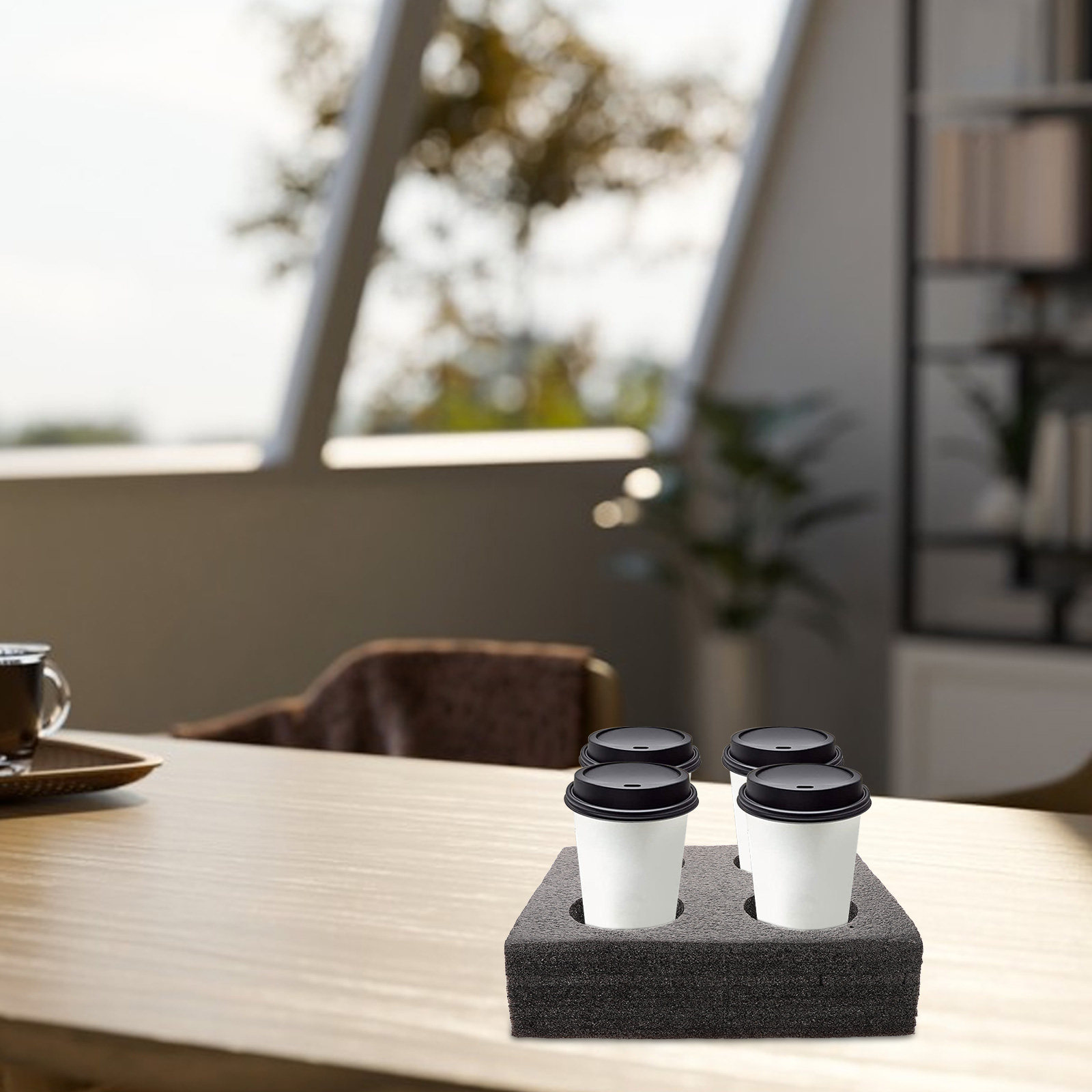 Milk Tea Cup Tray Takeout Coff - огляд і ціна Coffee Tea Hot