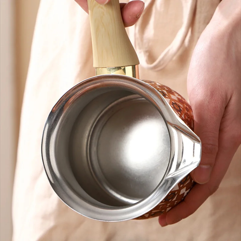 Stainless Steel Coffee Pot wit - огляд і ціна Coffee Tea Home