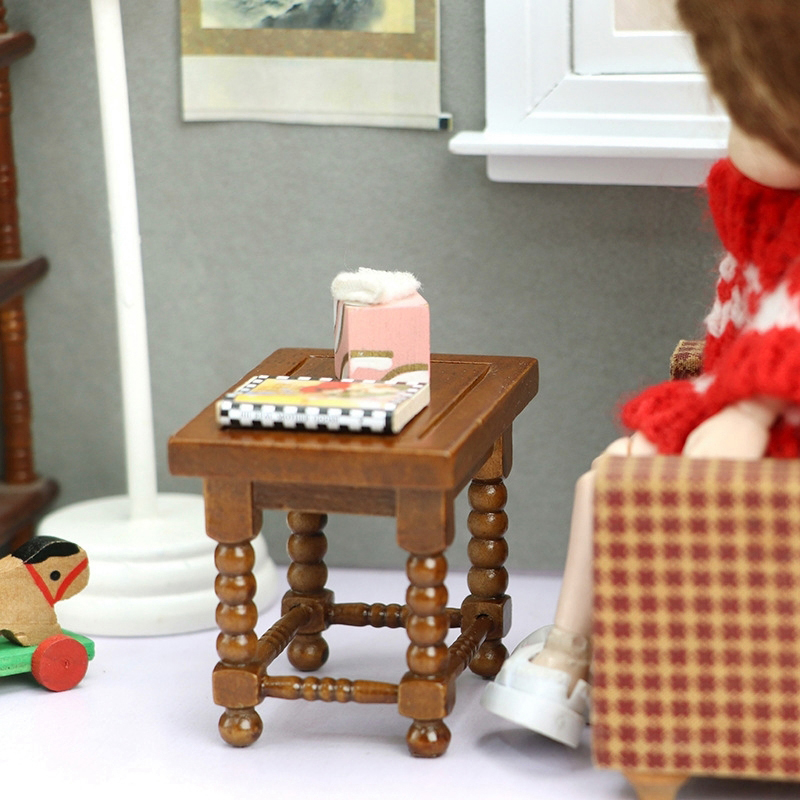 1:12 Dollhouse Miniature Round - огляд і ціна Coffee Tea Home