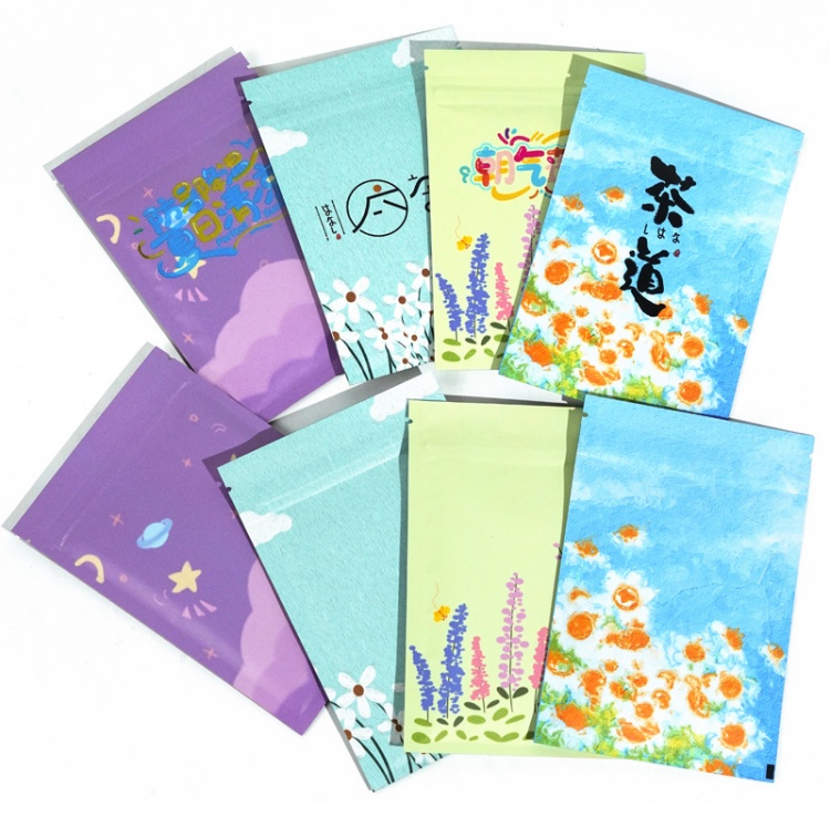 200PCS Flat Aluminum Foil Zipl - огляд і ціна Coffee Tea Images