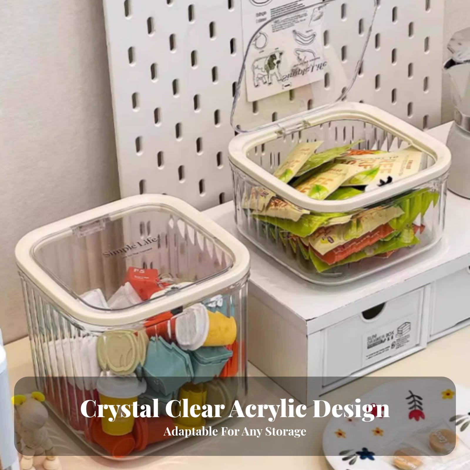 Plastic Tea Bag Storage Box La - огляд і ціна Coffee Tea Bags