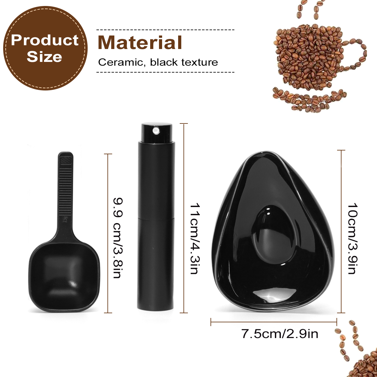 Leeseph Coffee Bean Dosing Cup - огляд і ціна Coffee Tea Beans