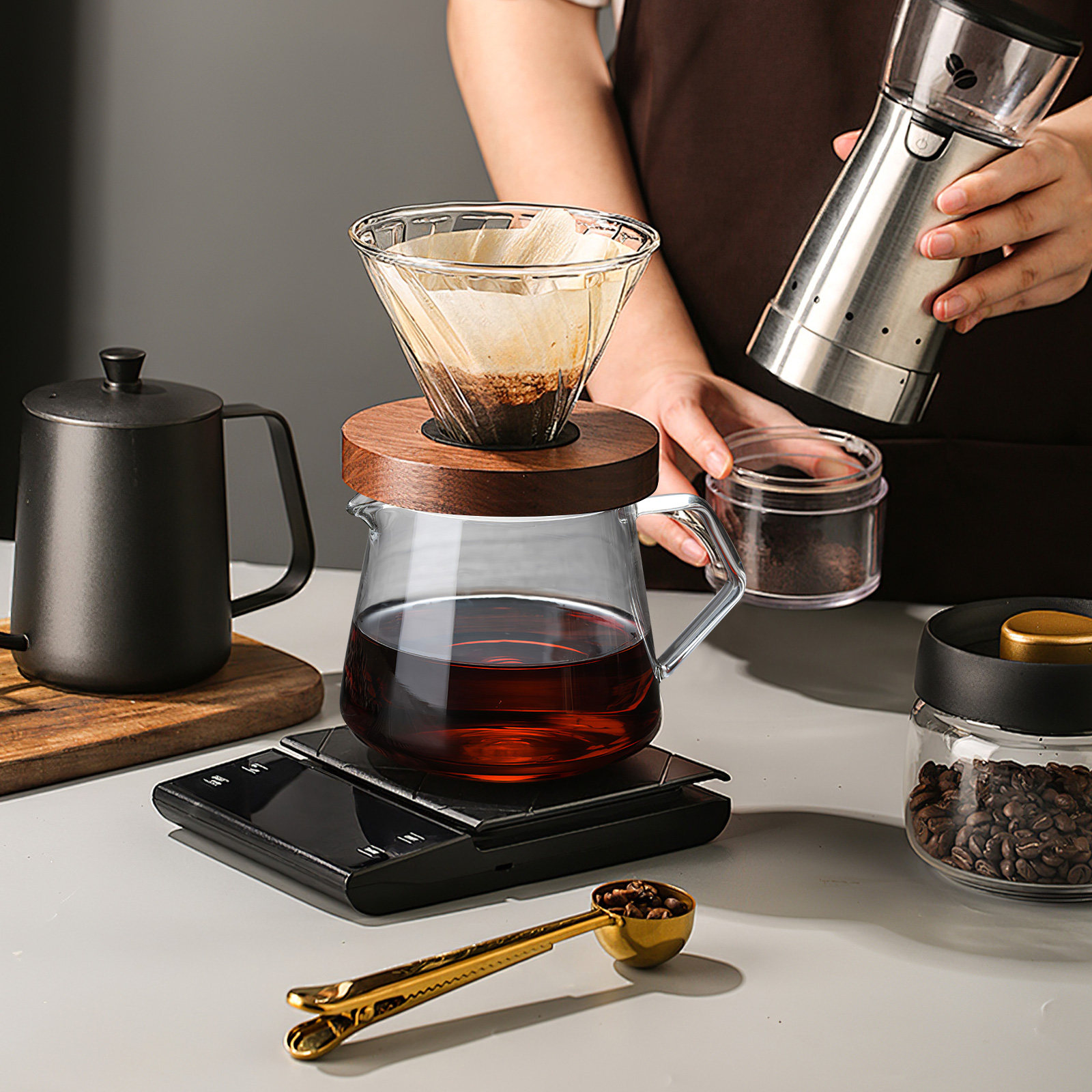 1Pcs 650Ml High Clarity Glass  - огляд і ціна Coffee Tea Hot