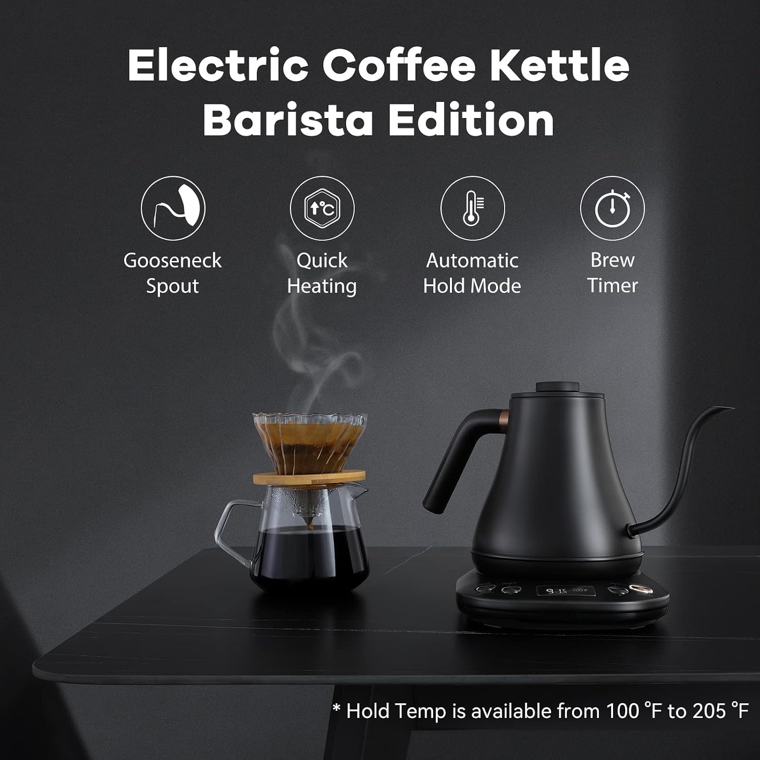Precision Gooseneck Electric K - огляд і ціна Coffee Tea Images