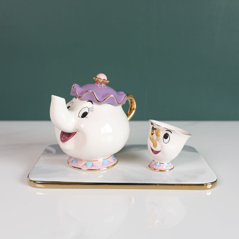 Hot Teapot Cartoon Beauty And  - огляд і ціна Coffee Tea Room