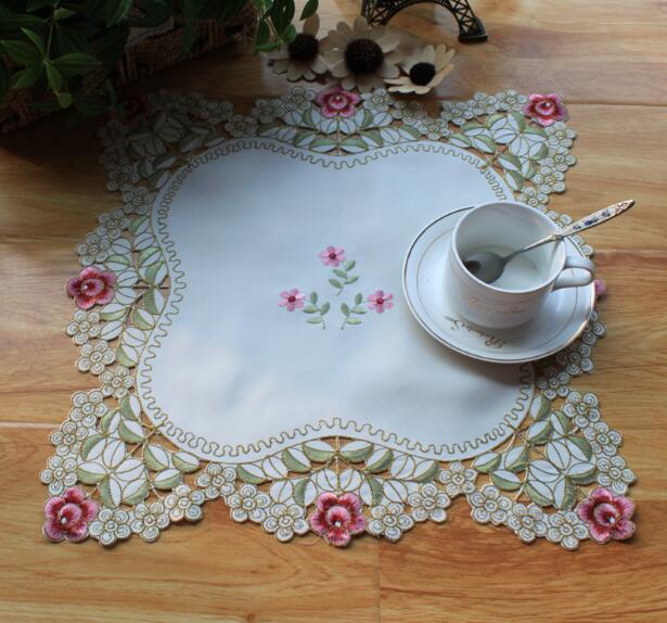 Modern Lace Embroidery Table P - огляд і ціна Coffee Tea Place