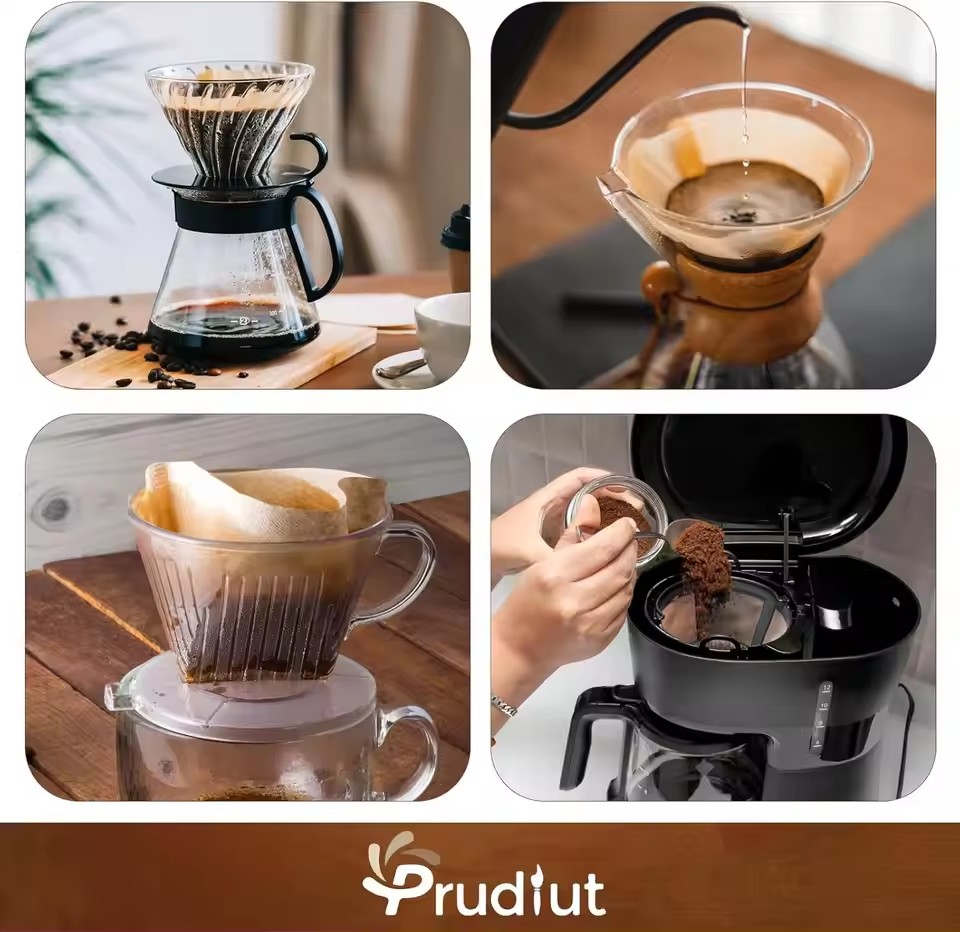 50pcs/set Log Pulp Paper Coffe - огляд і ціна Coffee Tea Bags