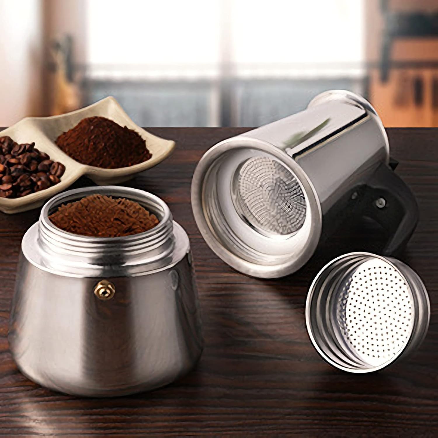 4/6/9 Cups Moka Pot Caffe Mach - огляд і ціна Coffee Tea Mugs