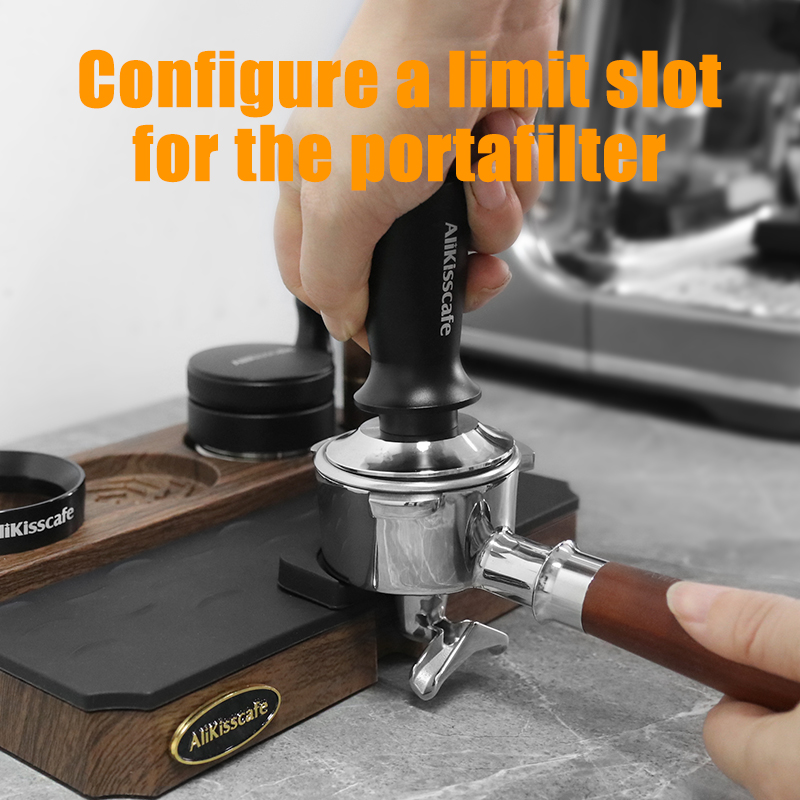 Coffee Tamping Station Stand P - огляд і ціна Coffee Tea Holder