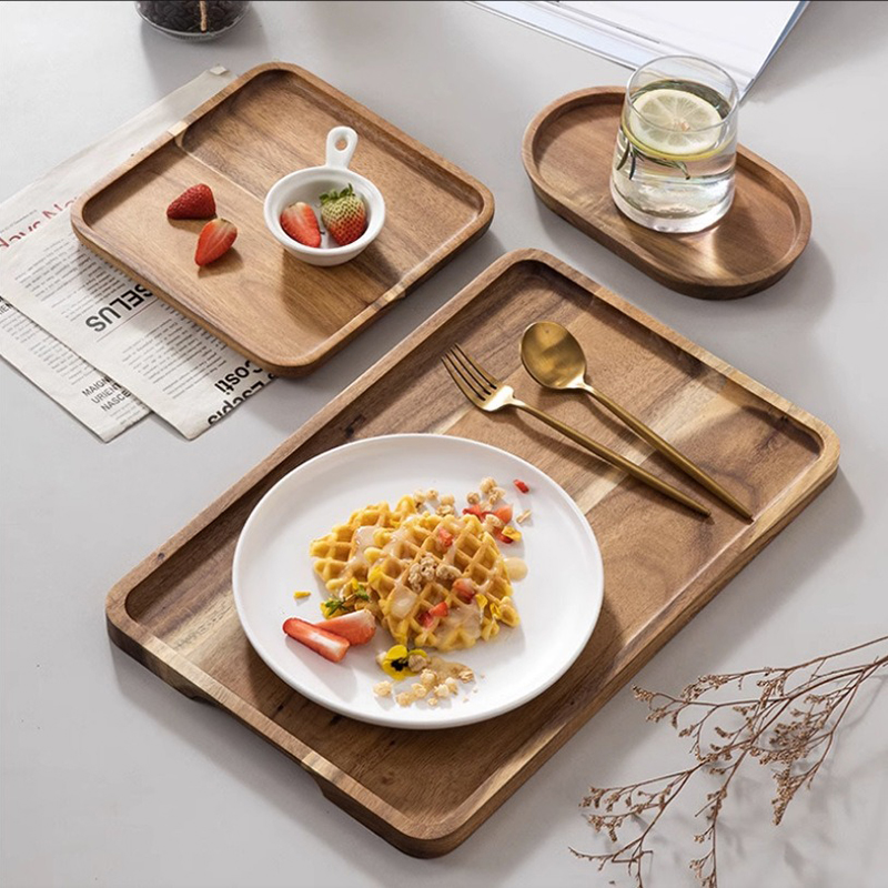 Acacia Wood Coffee Tray Decora - огляд і ціна Coffee Tea In Chinese