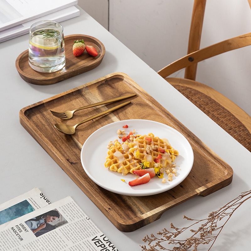 Acacia Wood Coffee Tray Decora - огляд і ціна Coffee Tea In Chinese