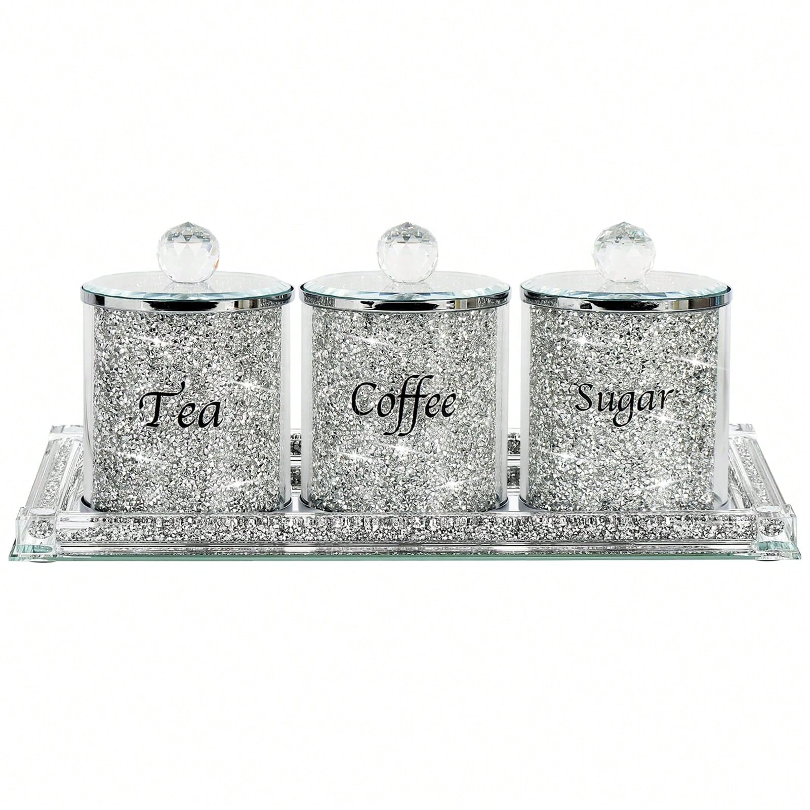 Coffee Sugar Tea Canister Set  - огляд і ціна Coffee Tea Room