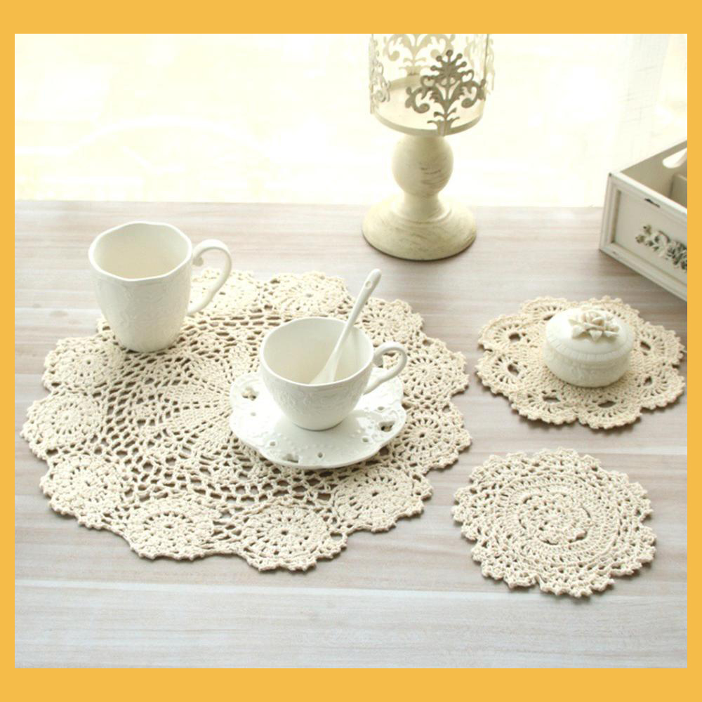 New Cotton Placemat Cup Coaste - огляд і ціна Coffee Tea Place