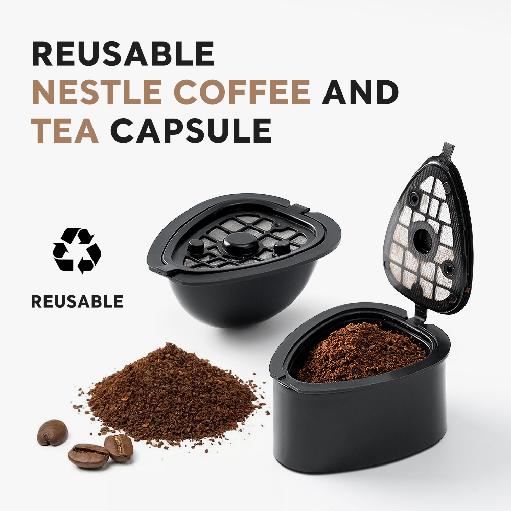 Reusable Nestle Capsule Tea fo - огляд і ціна Coffee Tea Machine