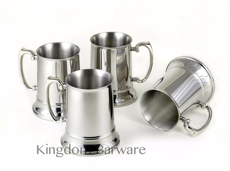 1PCS Tankard Stein Double Wall - огляд і ціна Coffee Tea Mugs