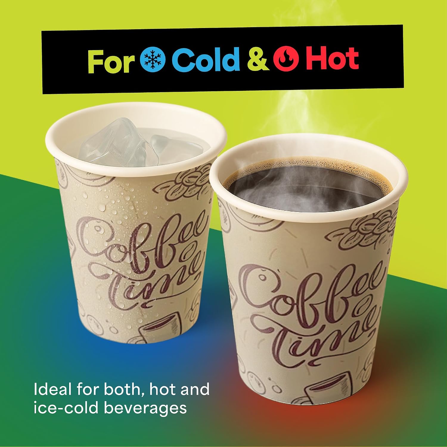 1000 Pack 8 oz Disposable Coff - огляд і ціна Coffee Tea Images