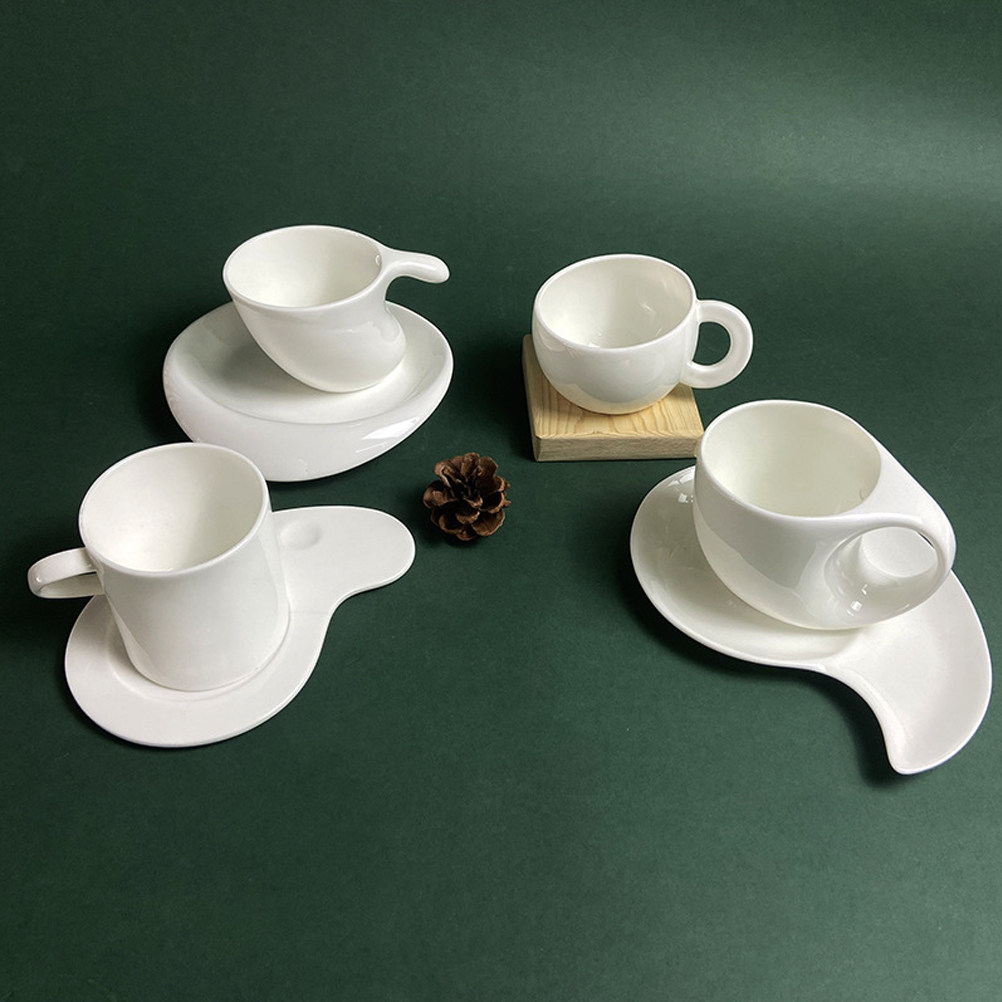 1Set Ceramic Coffee Cup Saucer - огляд і ціна Coffee Tea Home