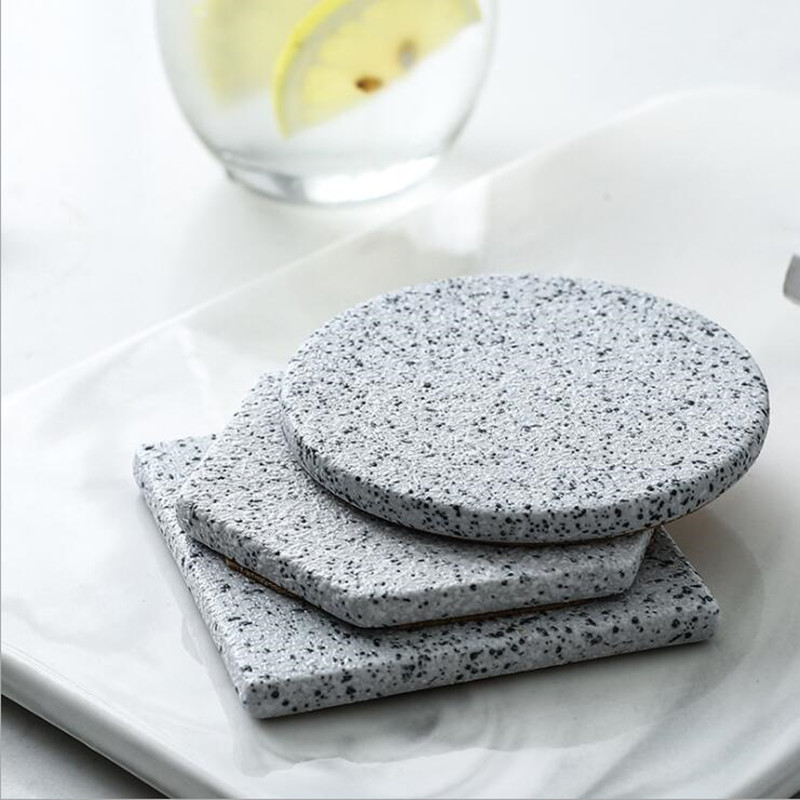 Marble Grain Coasters Ceramics - огляд і ціна Coffee Tea Place