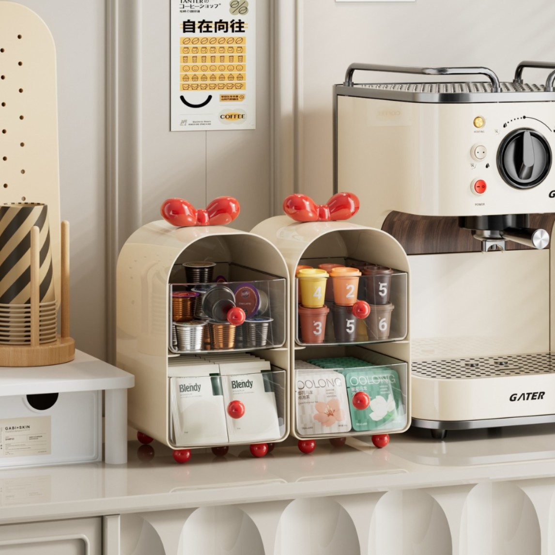 Creamy Coffee Capsule Organize - огляд і ціна Coffee Tea Bags