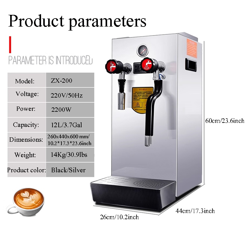 Steam Engine Foam Machine Comm - огляд і ціна Coffee Tea Machine