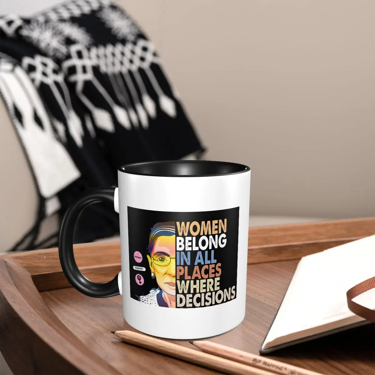 RBG Ruth Bader Ginsburg Women  - огляд і ціна Coffee Tea Place