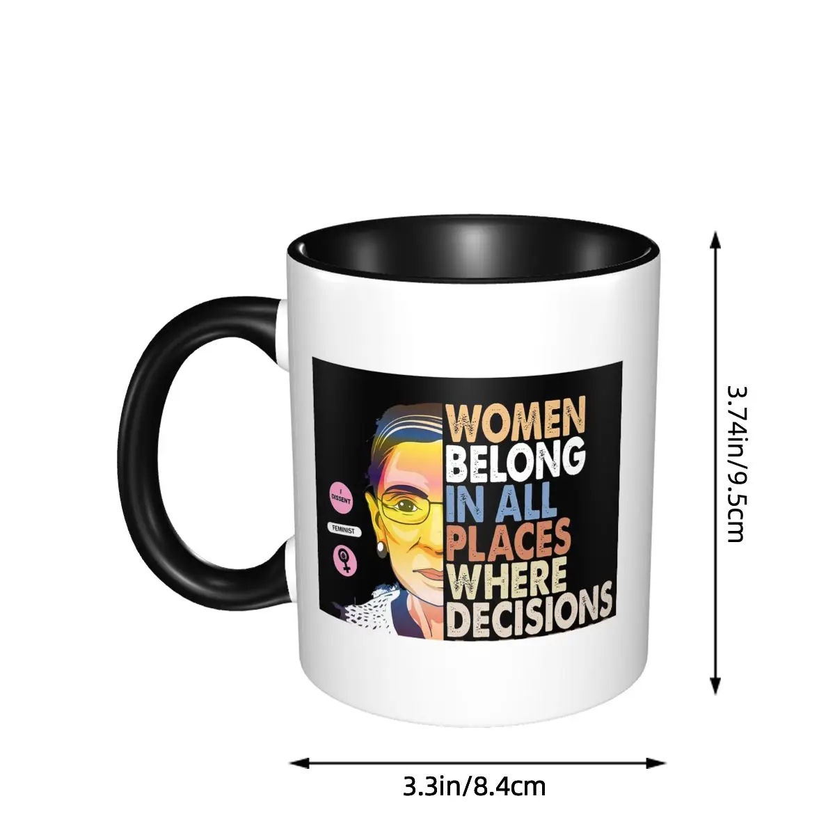 RBG Ruth Bader Ginsburg Women  - огляд і ціна Coffee Tea Place