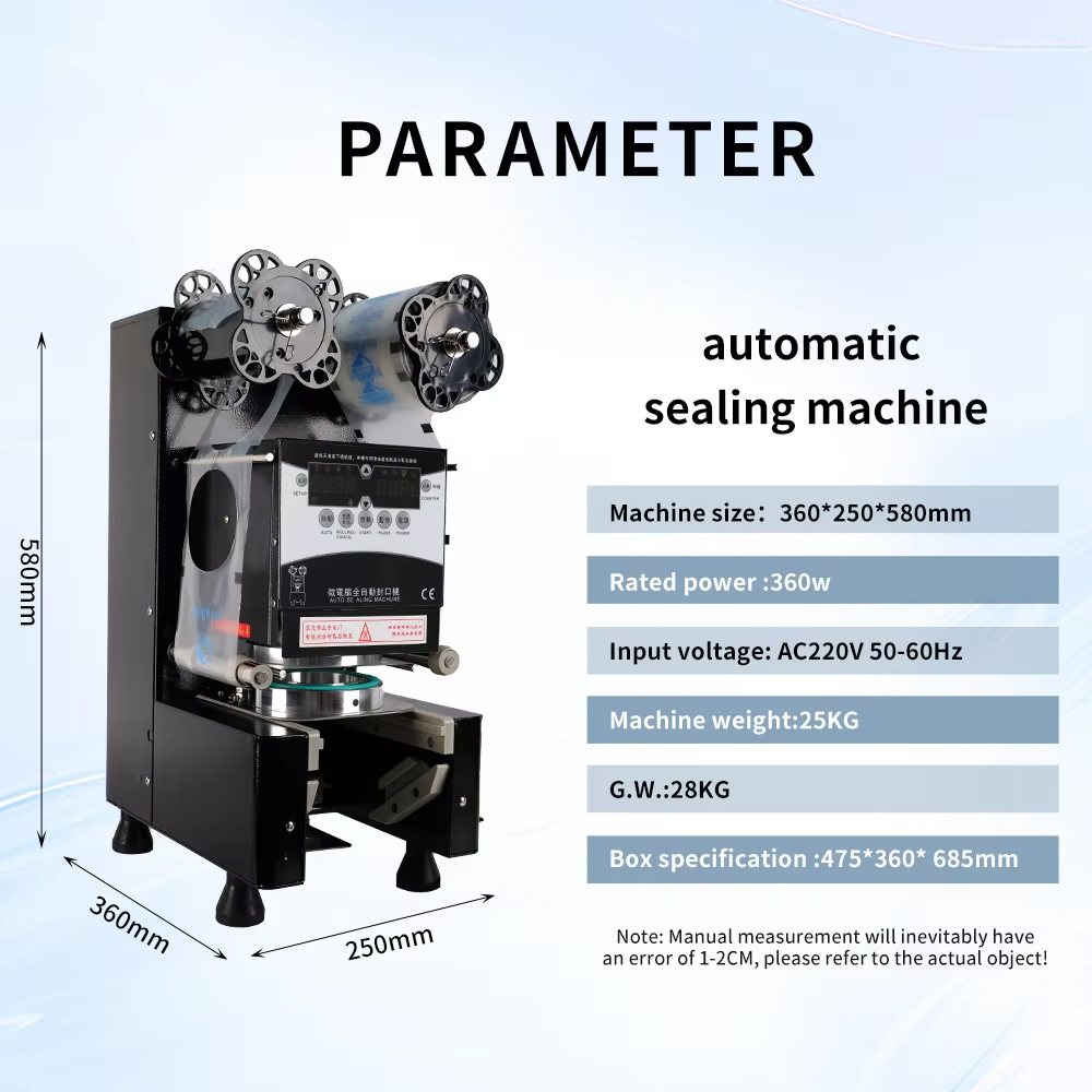 Electric Portable Cup Sealer M - огляд і ціна Coffee Tea Machine
