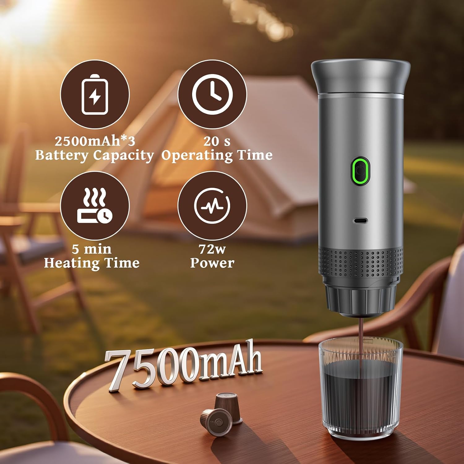 2026 New Upgrade Portable Coff - огляд і ціна Coffee Tea Machine