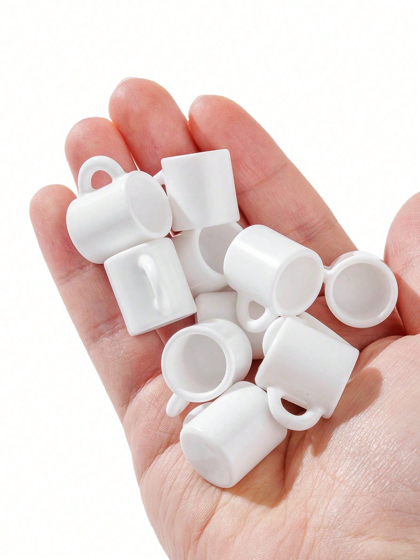 10pcs Dollhouse Miniature Whit - огляд і ціна Coffee Tea Mugs