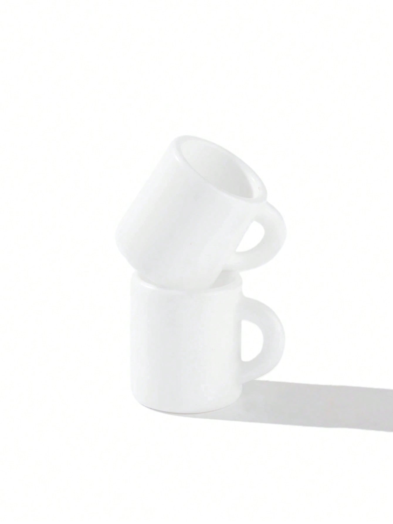 10pcs Dollhouse Miniature Whit - огляд і ціна Coffee Tea Mugs