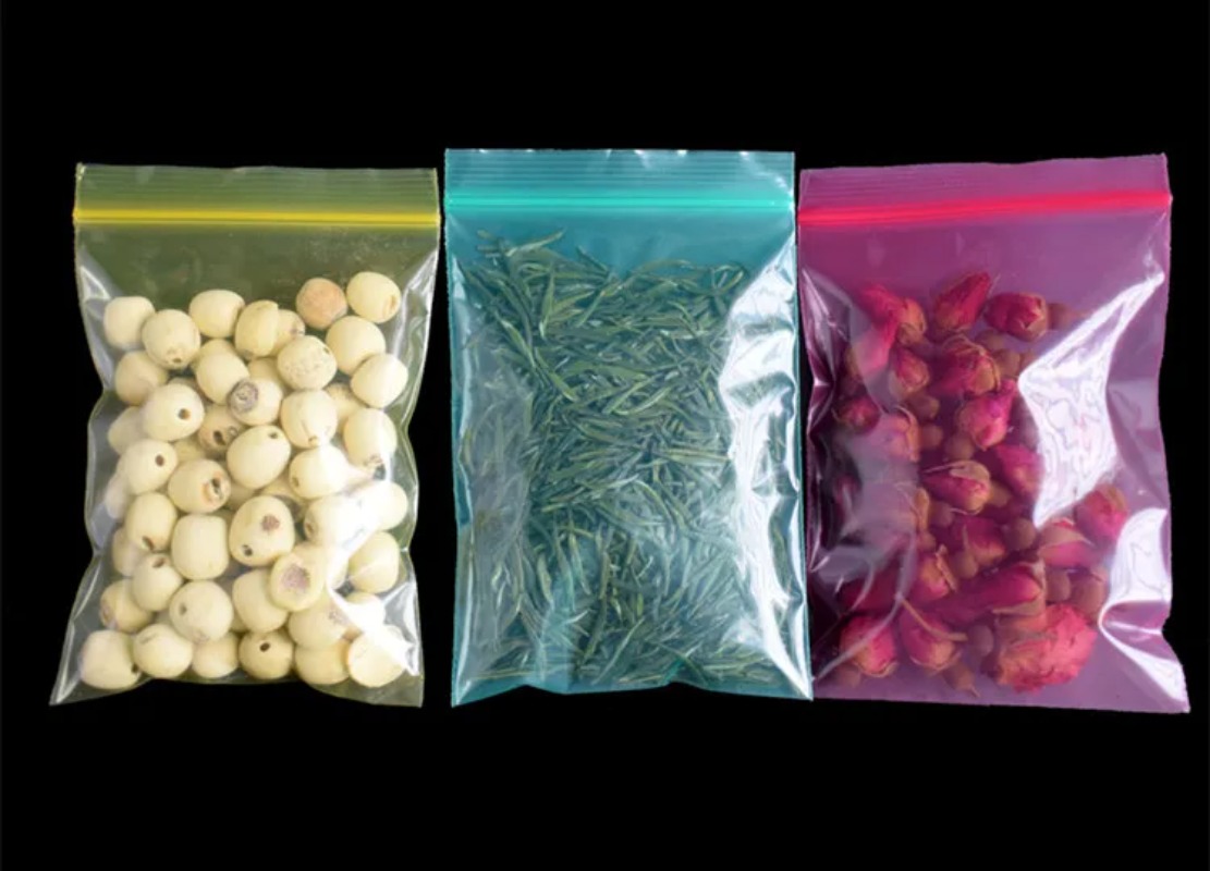 50/100PCS Thick PE Plastic Zip - огляд і ціна Coffee Tea In Chinese